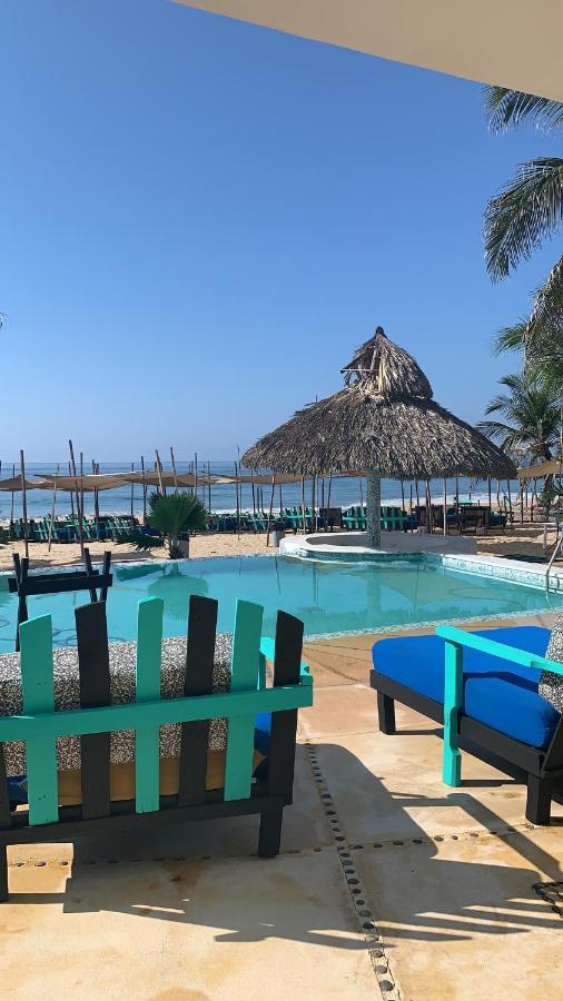 Condominio Agave Del Mar Coyuca de Benitez Bagian luar foto