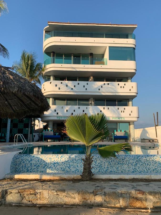 Condominio Agave Del Mar Coyuca de Benitez Bagian luar foto