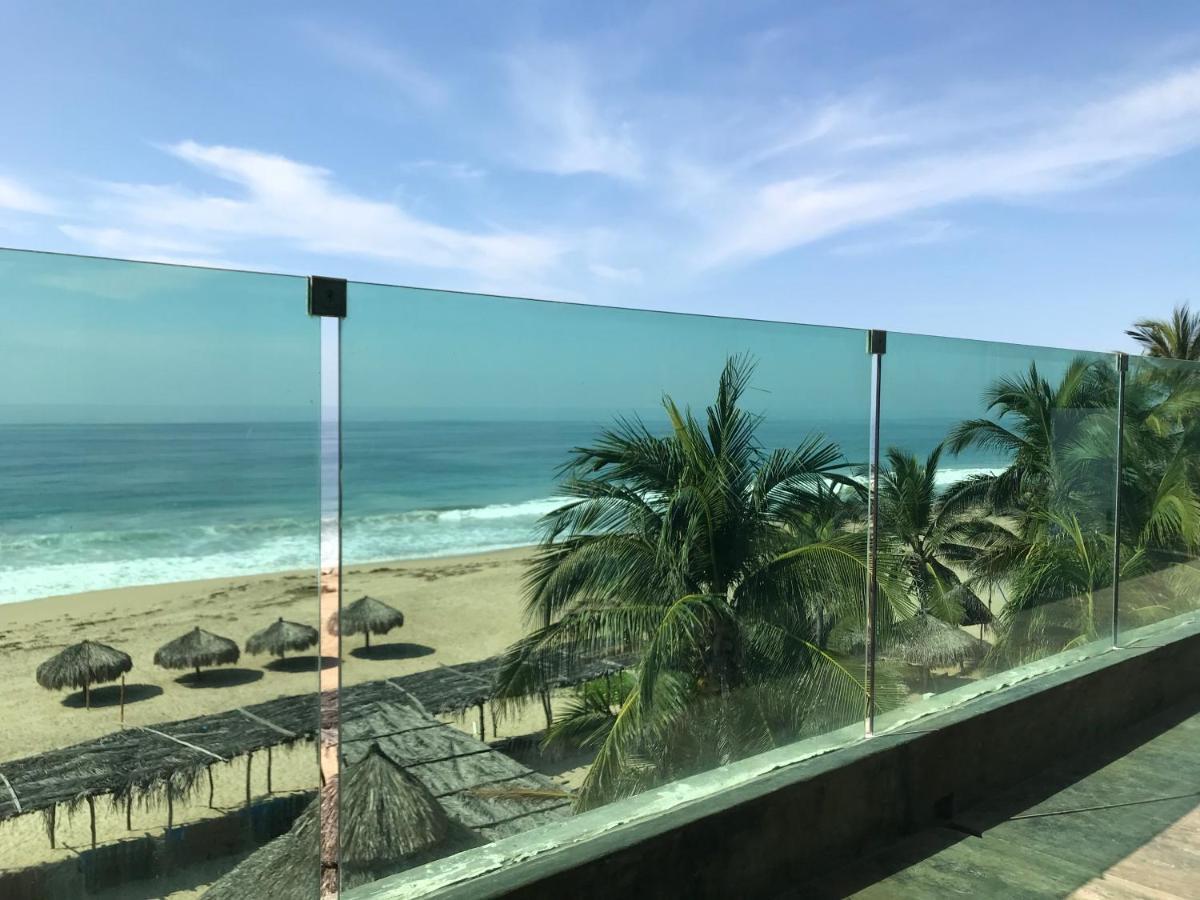 Condominio Agave Del Mar Coyuca de Benitez Bagian luar foto